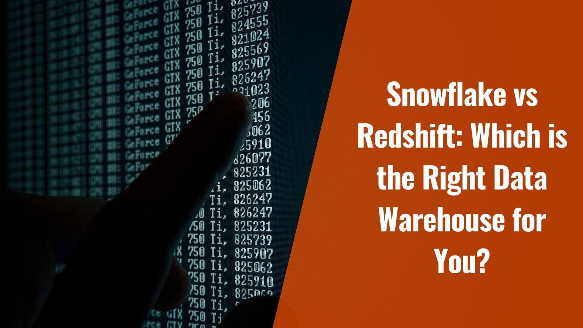 aws redshift vs snowflake